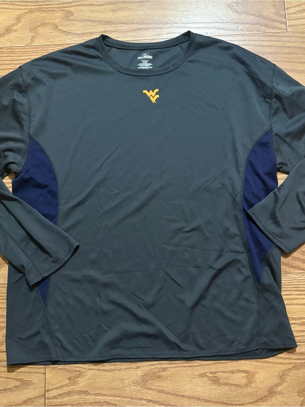 NCAA Pro Edge WVU West Virginia University Mountaineers Athletic Shirt XXL